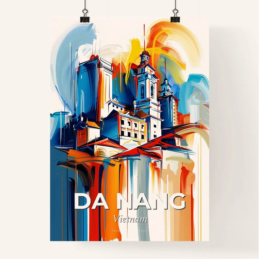 Vibrant Da Nang, Vietnam Poster