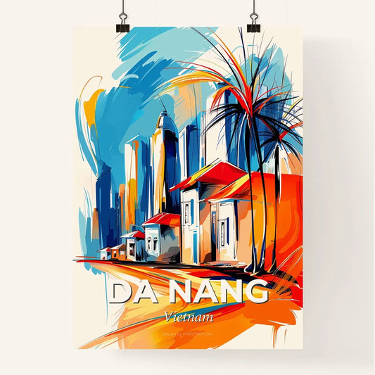 Vibrant Da Nang, Vietnam Poster