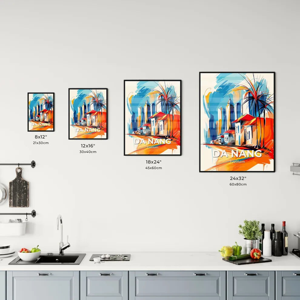 Vibrant Da Nang, Vietnam Kitchen Art