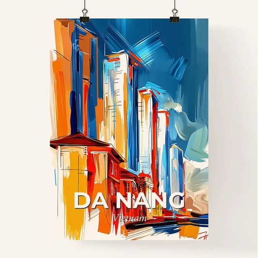 Vibrant Da Nang, Vietnam Poster