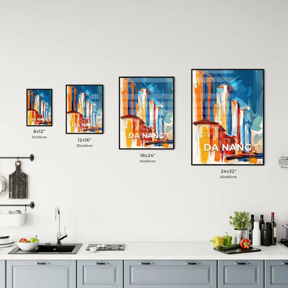 Vibrant Da Nang, Vietnam Kitchen Art