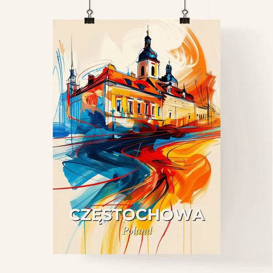Vibrant Częstochowa, Poland Poster