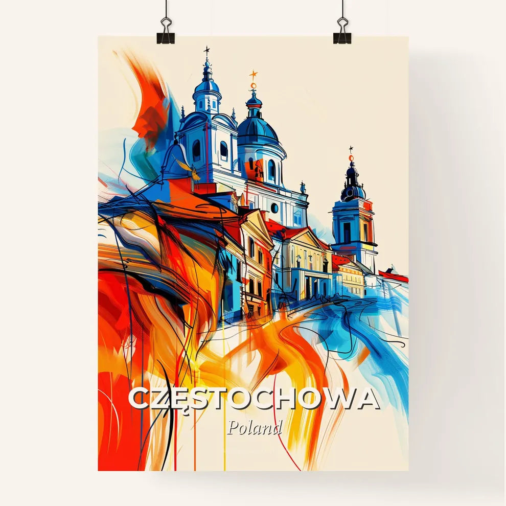 Vibrant Częstochowa, Poland Poster