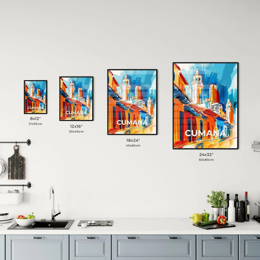 Vibrant Cumana, Venezuela Kitchen Art