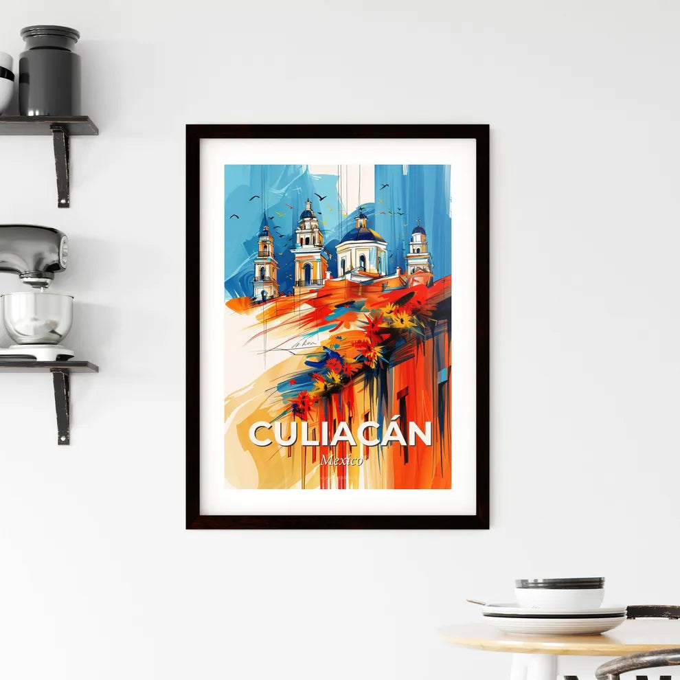Vibrant Culiacán, Mexico Framed Print