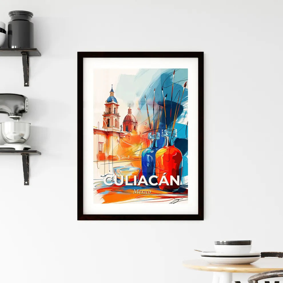 Vibrant Culiacán, Mexico Framed Print