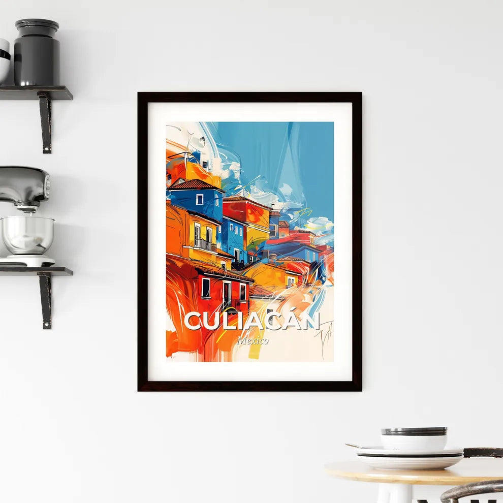 Vibrant Culiacán, Mexico Framed Print