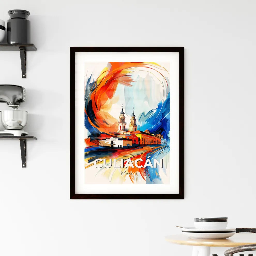 Vibrant Culiacán, Mexico Framed Print