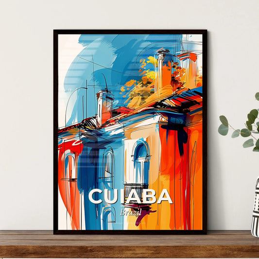 Vibrant Cuiaba, Brazil Art Print