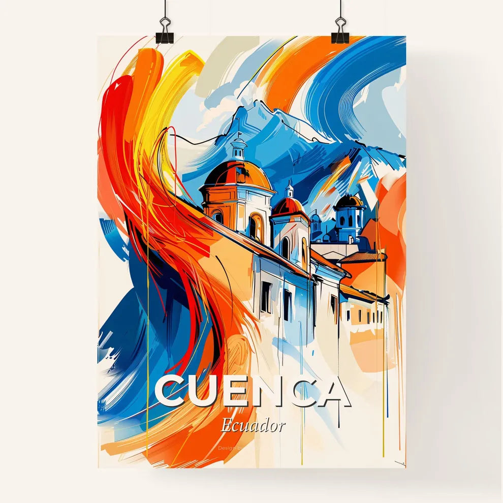 Vibrant Cuenca, Ecuador Poster