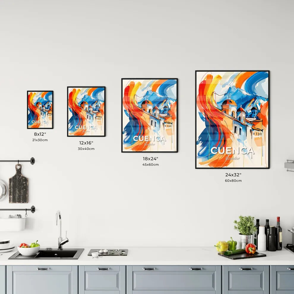Vibrant Cuenca, Ecuador Kitchen Art