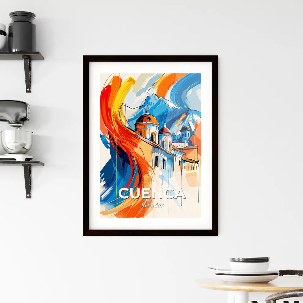 Vibrant Cuenca, Ecuador Framed Print