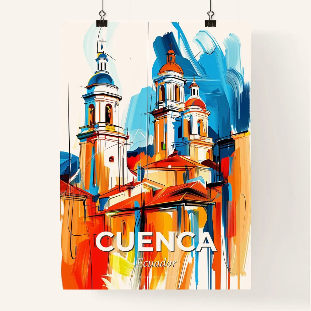 Vibrant Cuenca, Ecuador Poster