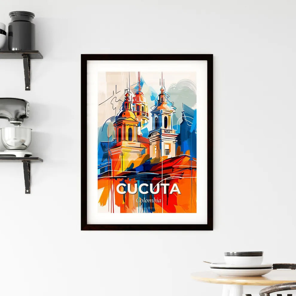 Vibrant Cucuta, Colombia Framed Print
