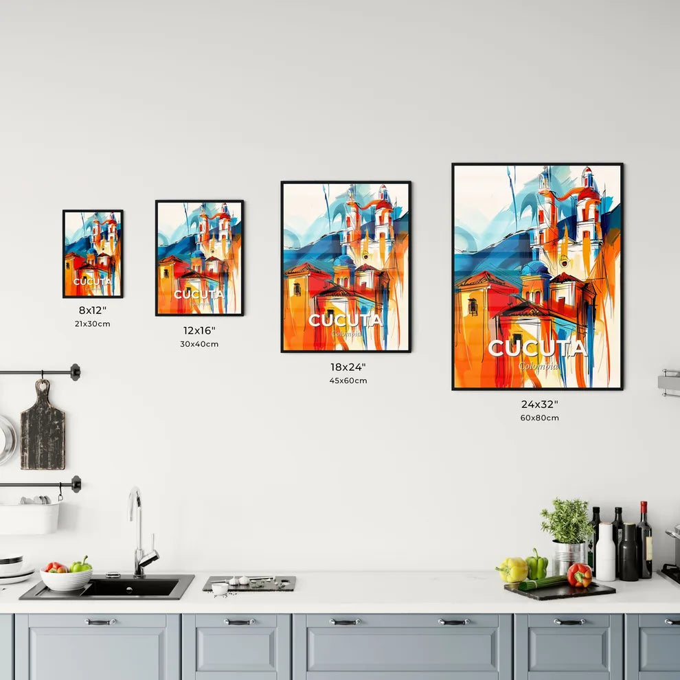 Vibrant Cucuta, Colombia Kitchen Art