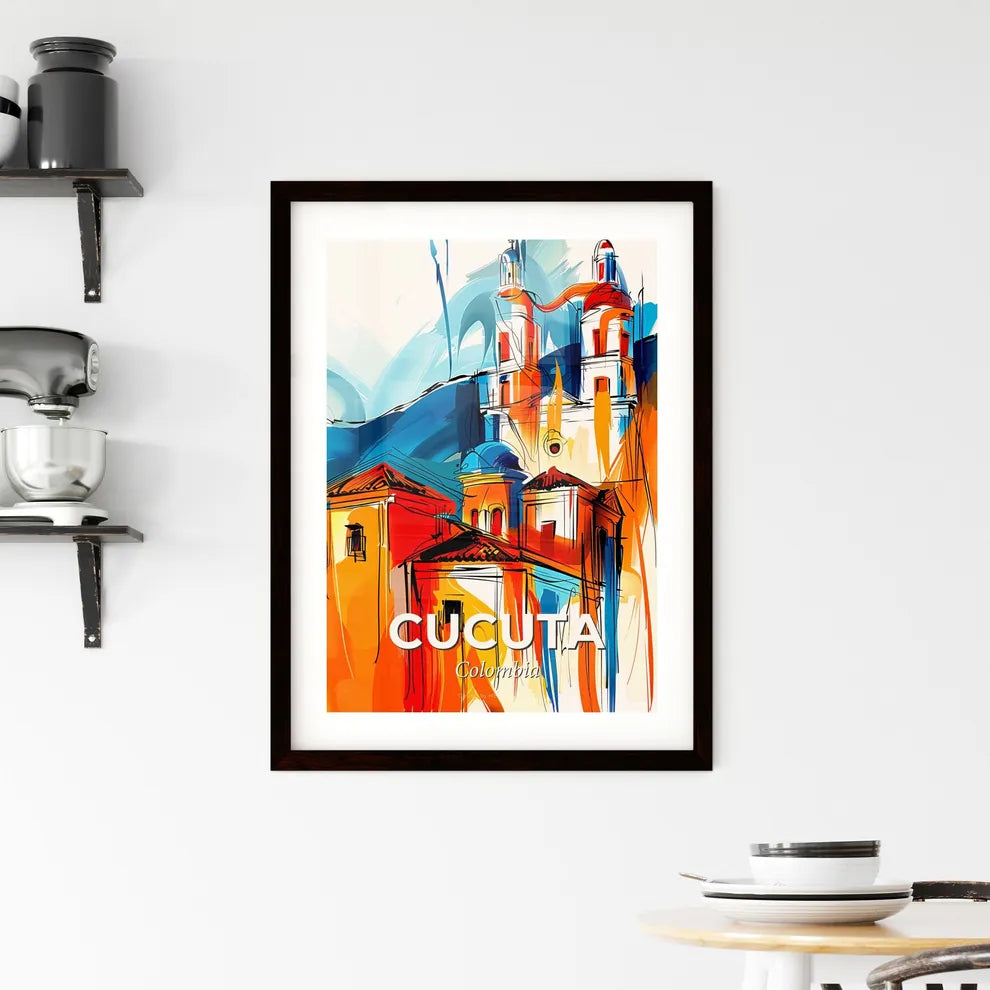 Vibrant Cucuta, Colombia Framed Print