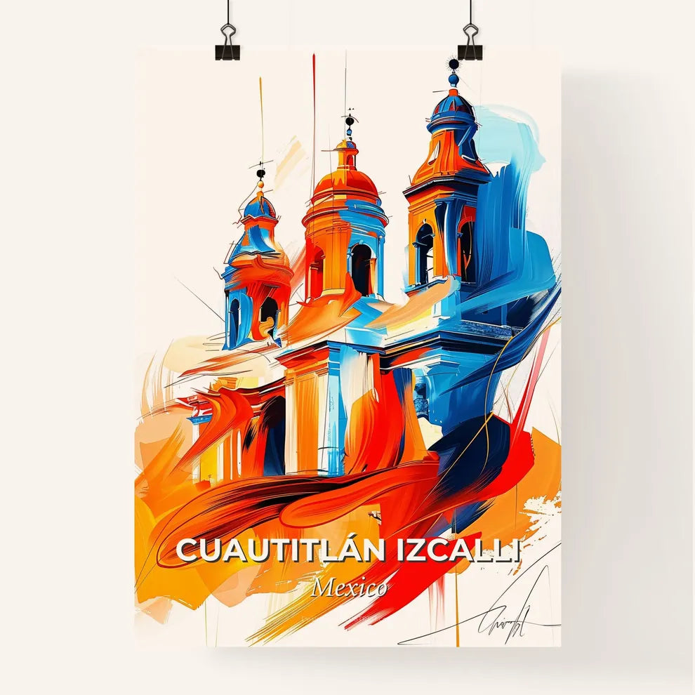 Vibrant Cuautitlán Izcalli, Mexico Poster