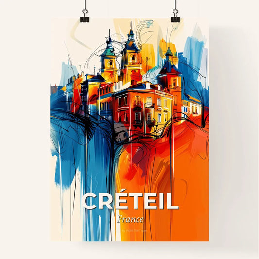 Vibrant Créteil, France Poster