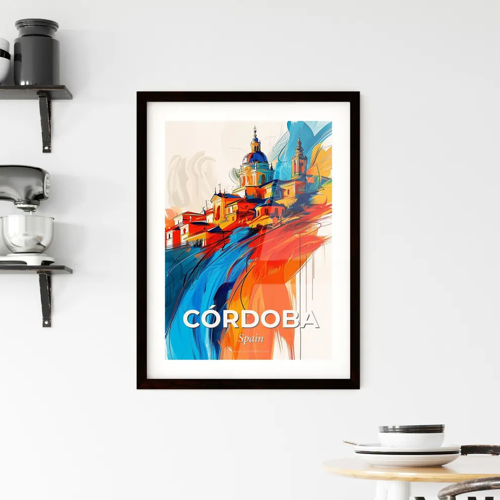 Vibrant Córdoba, Spain Framed Print
