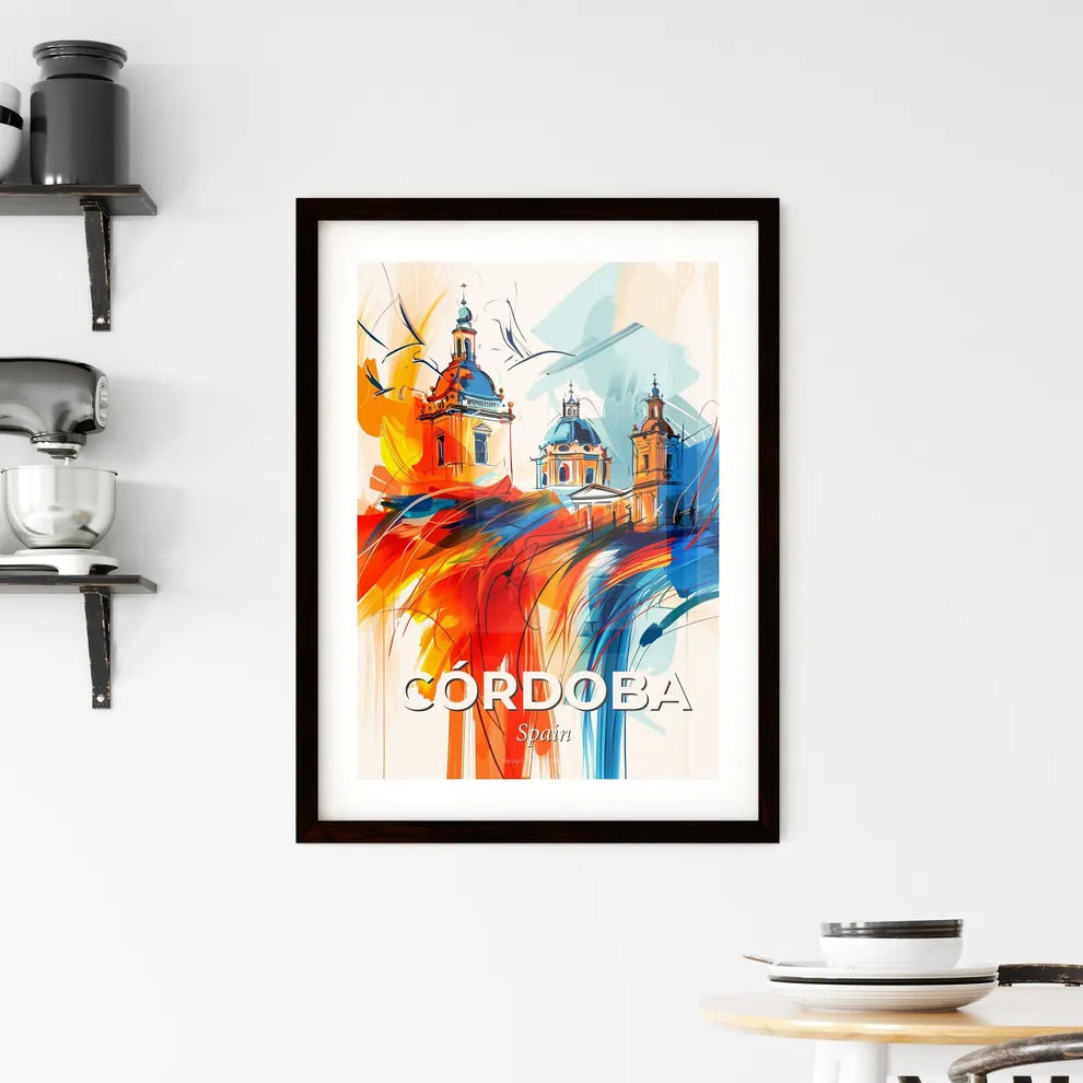Vibrant Córdoba, Spain Framed Print