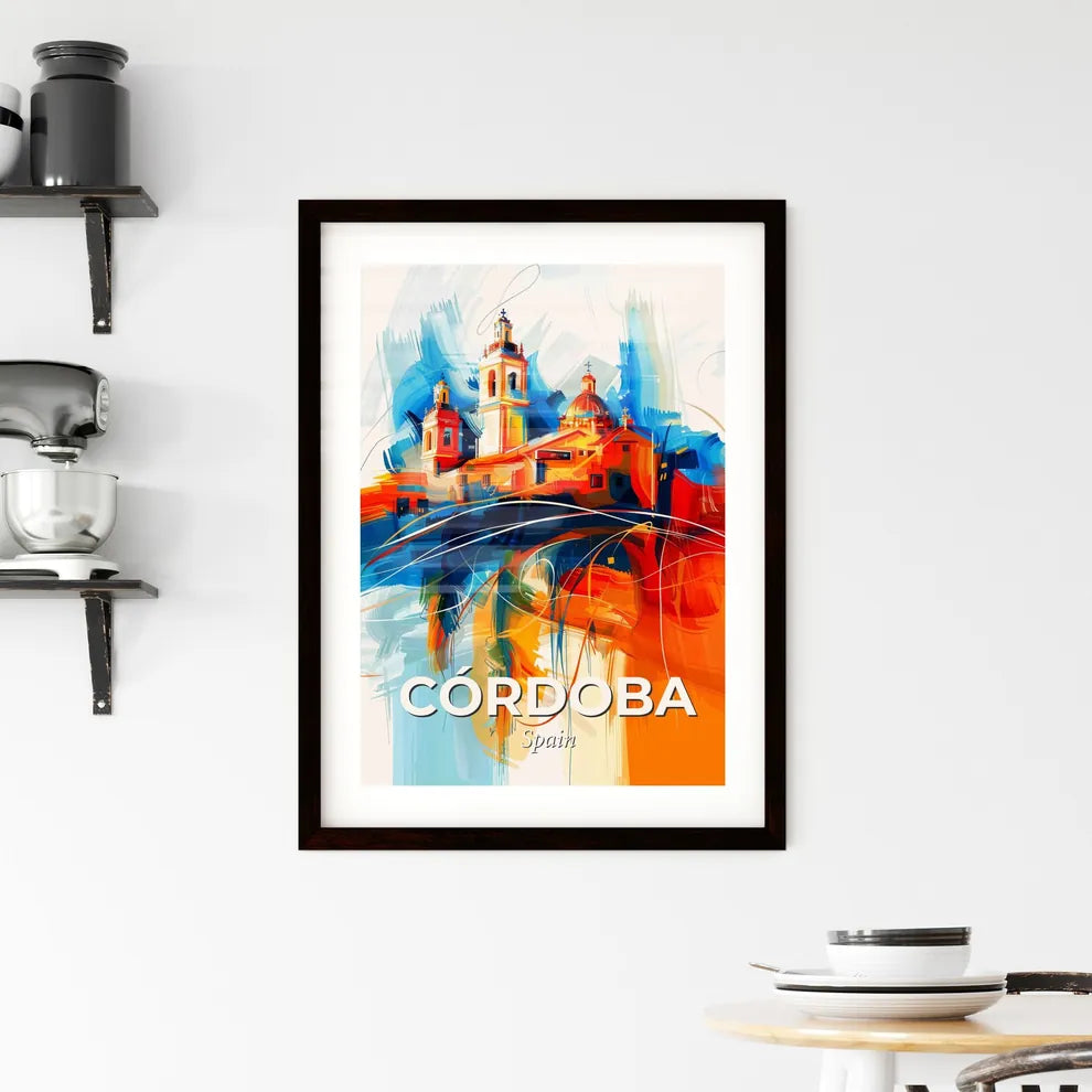 Vibrant Córdoba, Spain Framed Print