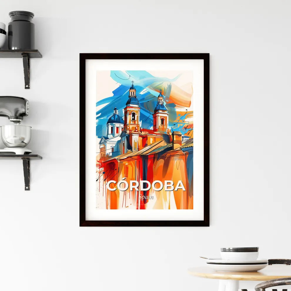 Vibrant Córdoba, Spain Framed Print