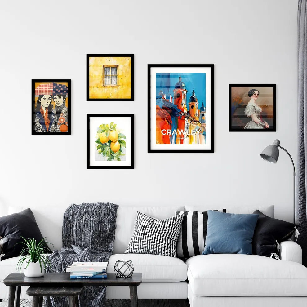 Vibrant Crawley, England Wall Art Collection