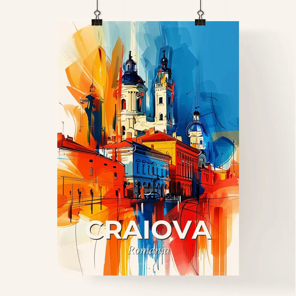 Vibrant Craiova, Romania Poster