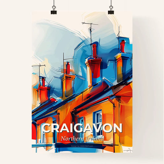 Vibrant Craigavon, Northern Ireland Poster