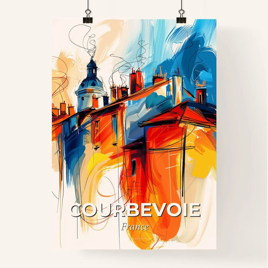 Vibrant Courbevoie, France Poster