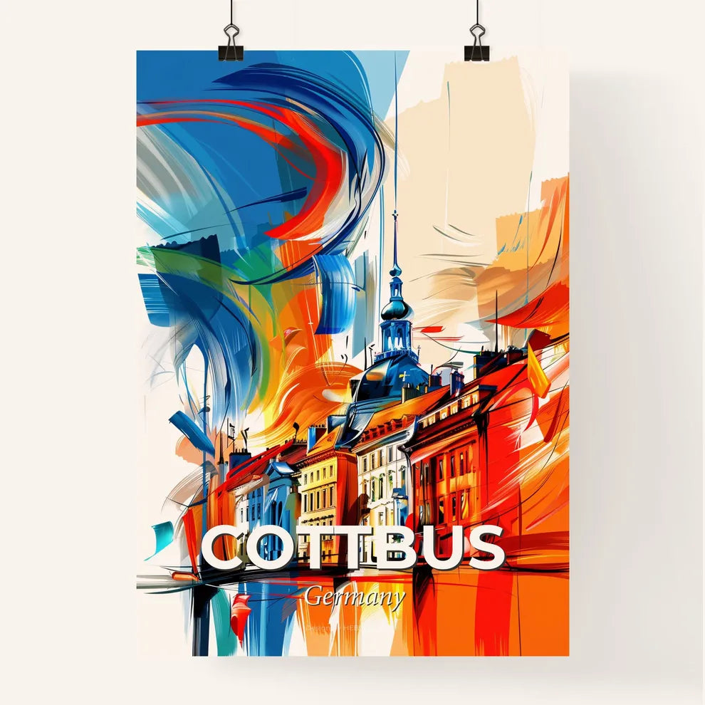 Vibrant Cottbus, Germany Poster