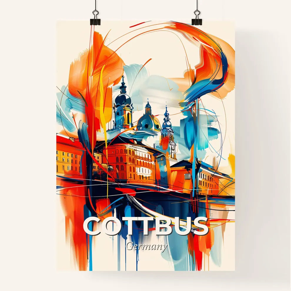 Vibrant Cottbus, Germany Poster