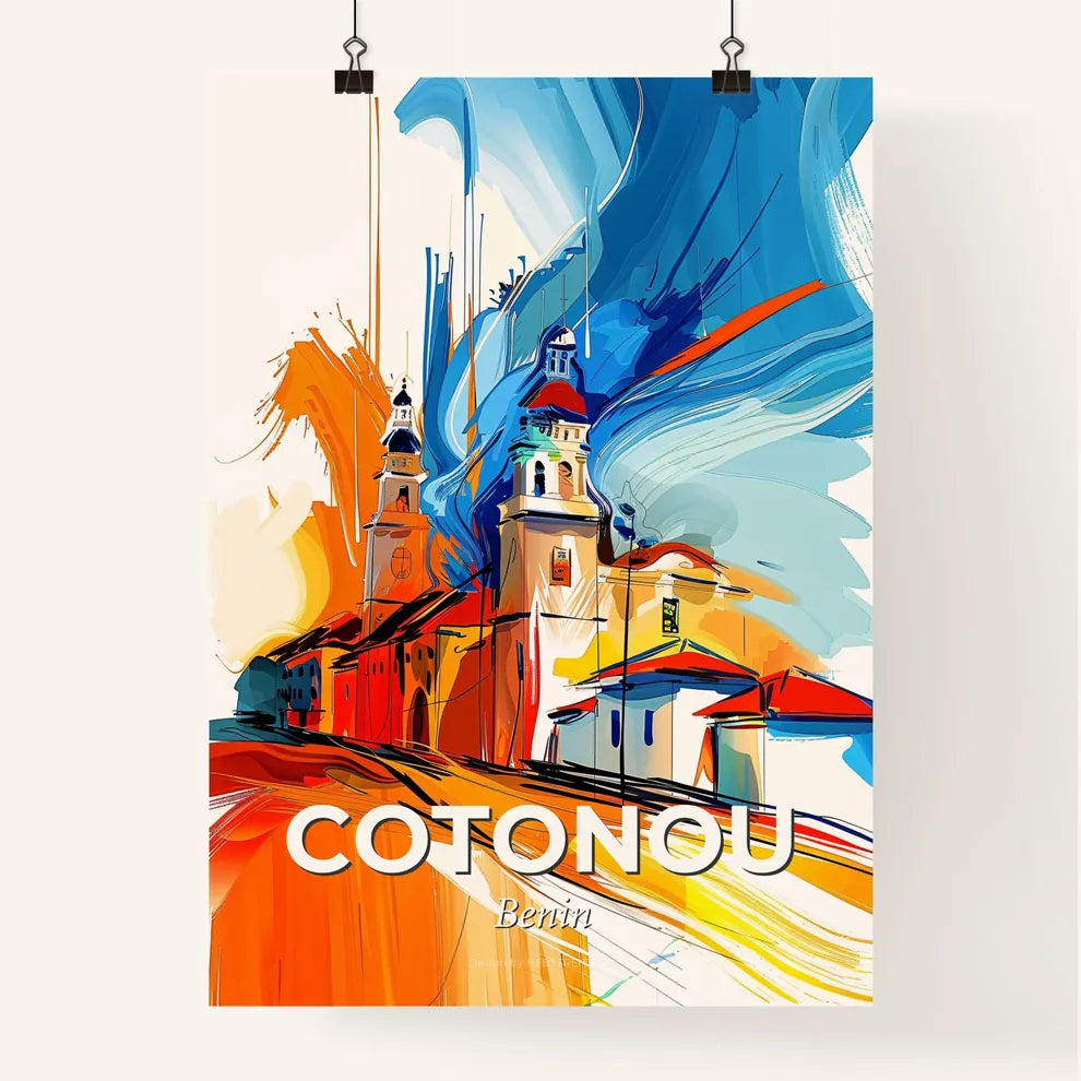 Vibrant Cotonou, Benin Poster