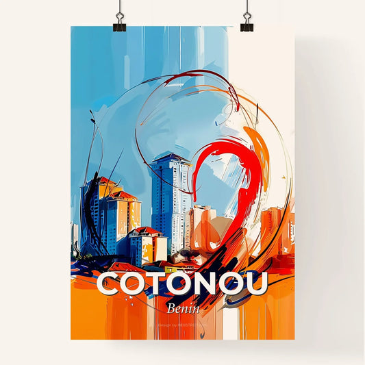Vibrant Cotonou, Benin Poster