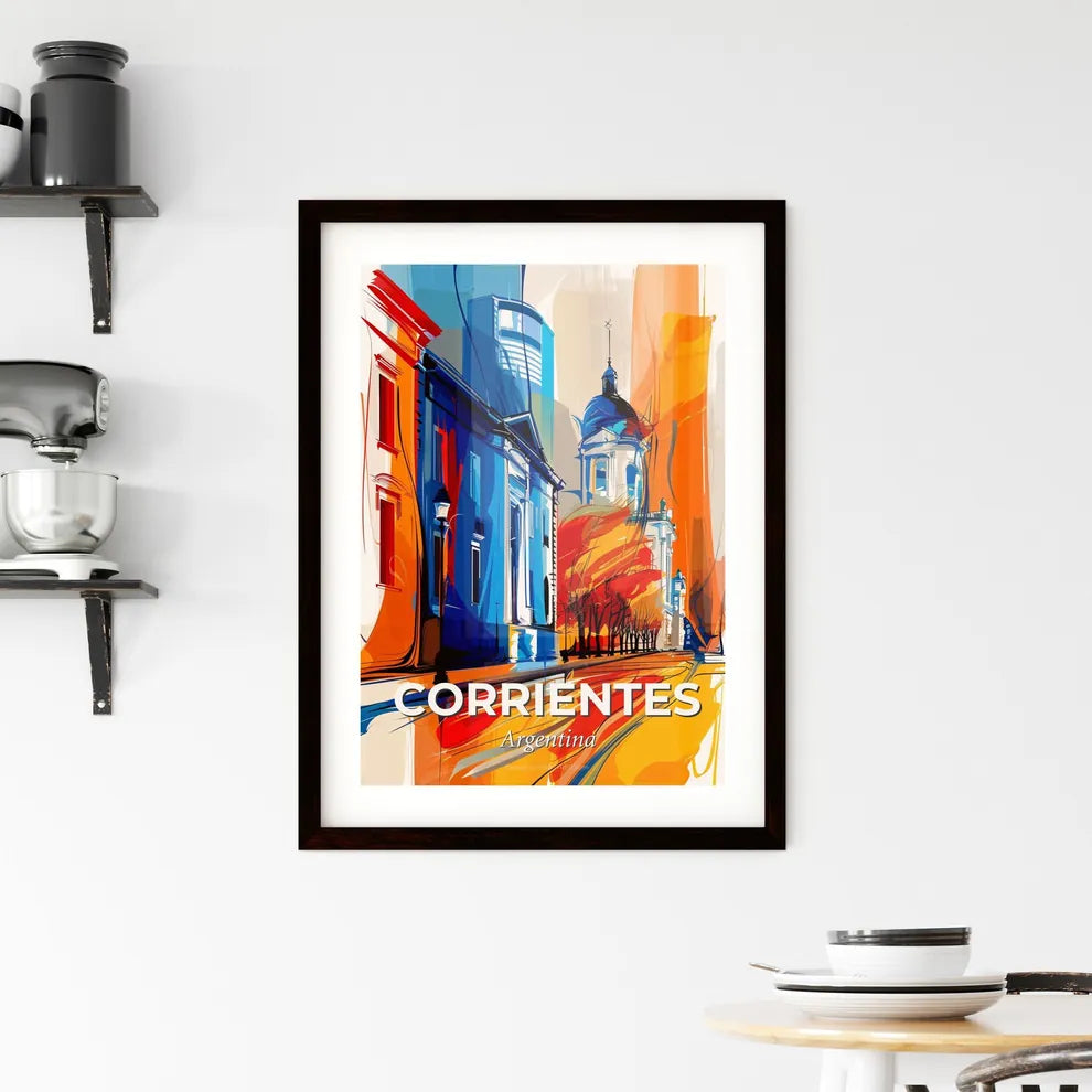 Vibrant Corrientes, Argentina Framed Print