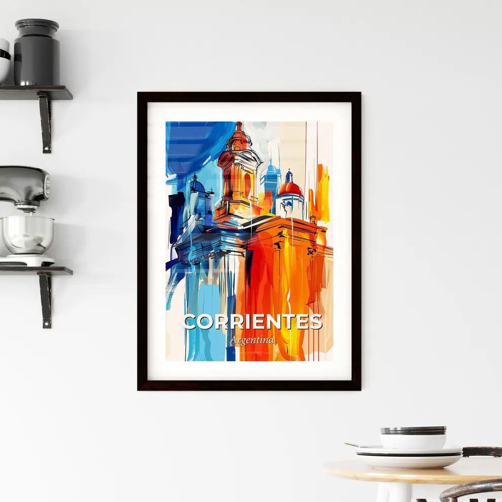 Vibrant Corrientes, Argentina Framed Print