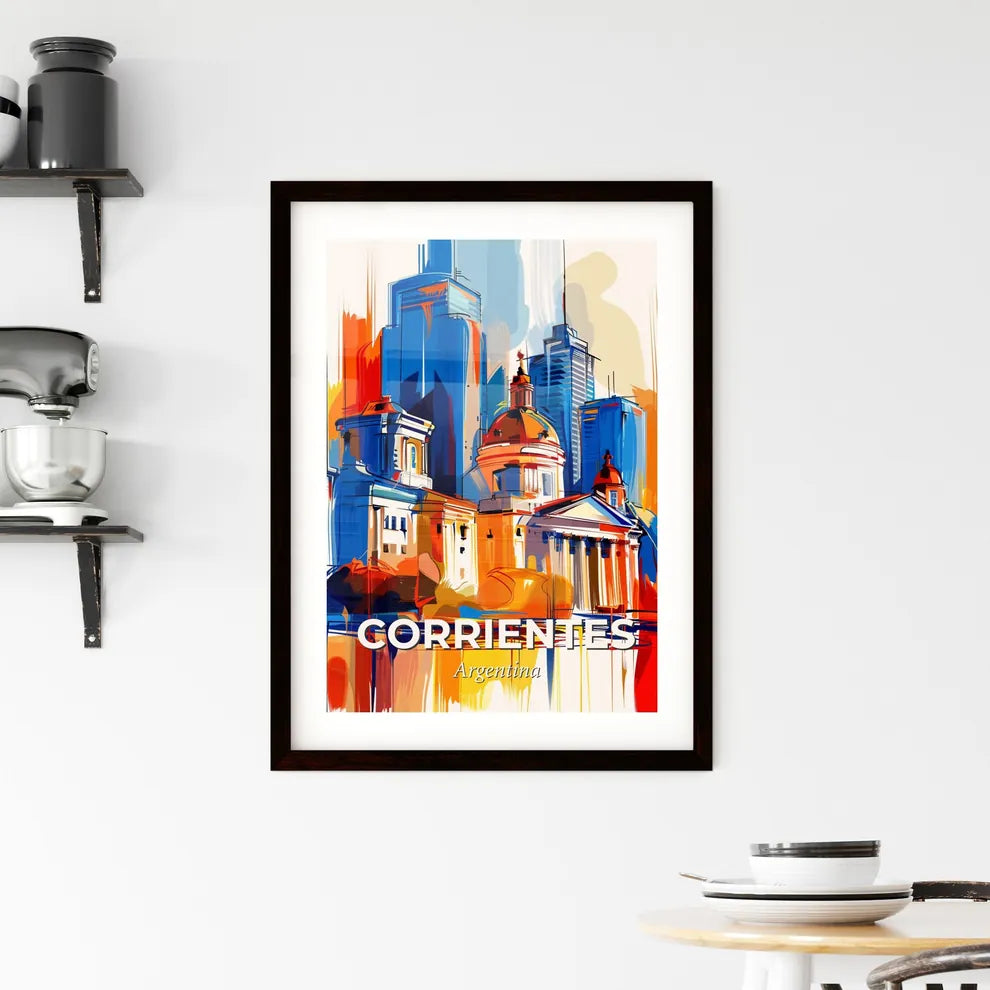 Vibrant Corrientes, Argentina Framed Print