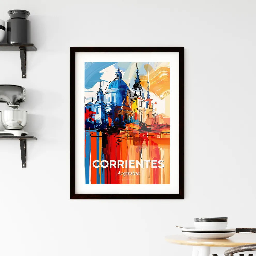 Vibrant Corrientes, Argentina Framed Print