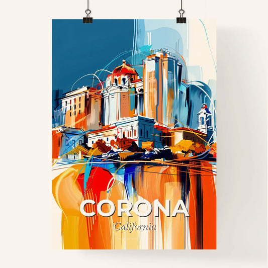 Vibrant Corona, California Poster