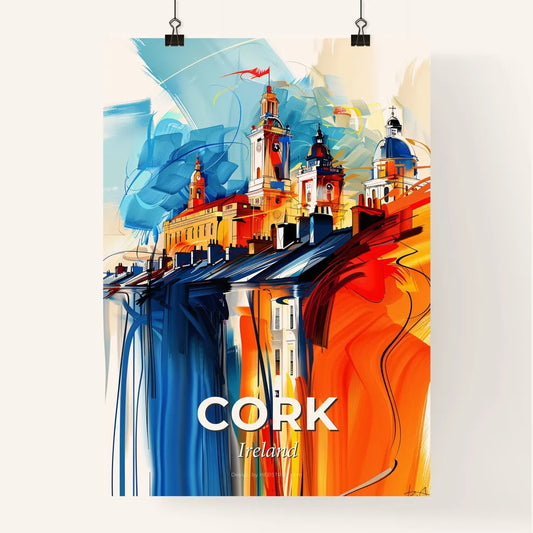 Vibrant Cork, Ireland Poster