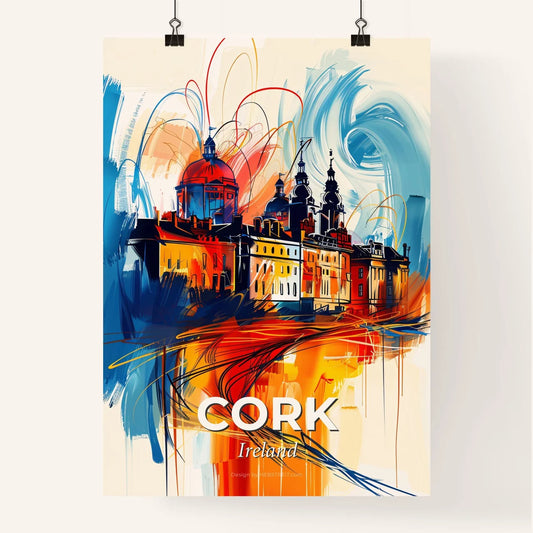 Vibrant Cork, Ireland Poster