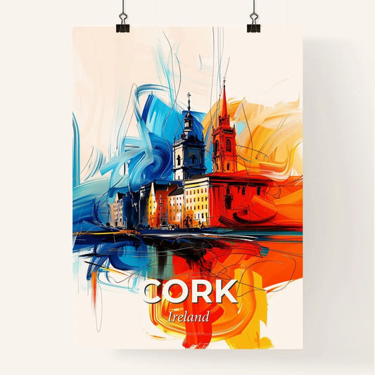 Vibrant Cork, Ireland Poster