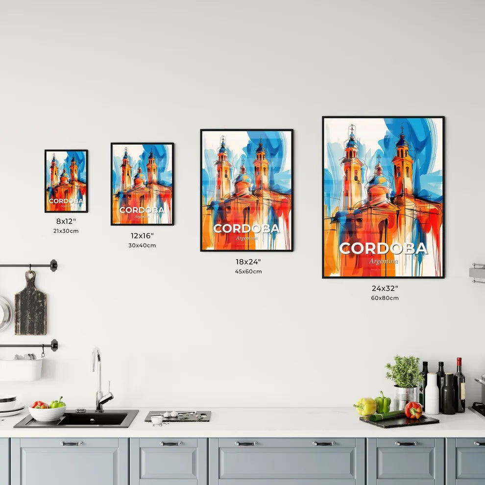 Vibrant Cordoba, Argentina Kitchen Art