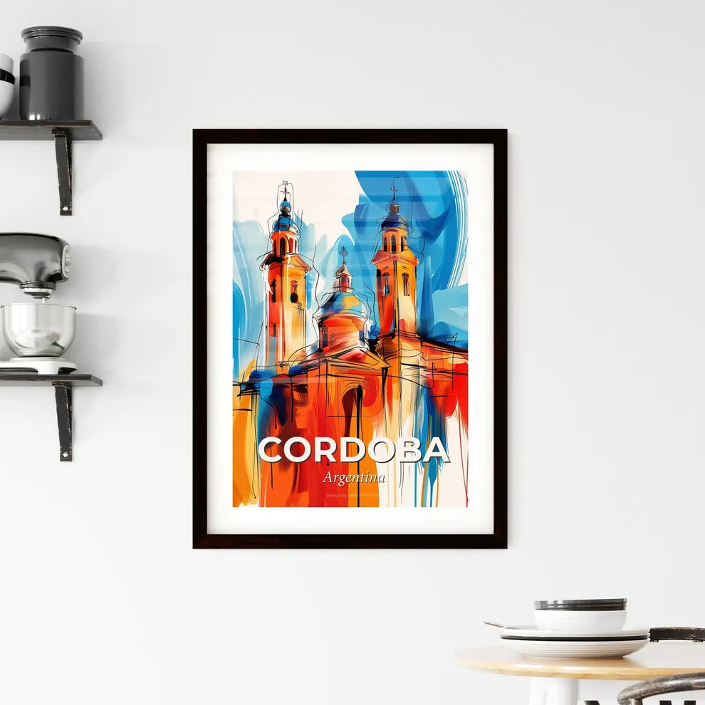 Vibrant Cordoba, Argentina Framed Print