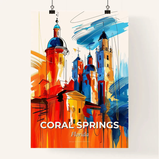 Vibrant Coral Springs, Florida Poster