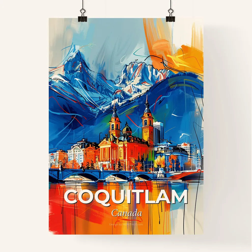 Vibrant Coquitlam, Canada Poster