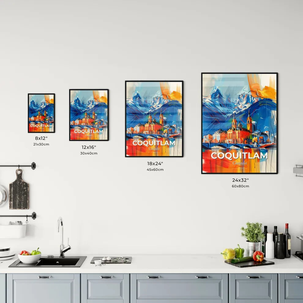 Vibrant Coquitlam, Canada Kitchen Art