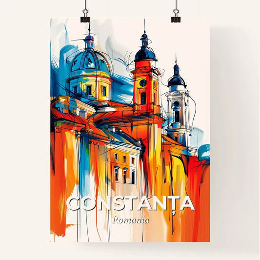 Vibrant Constanța, Romania Poster
