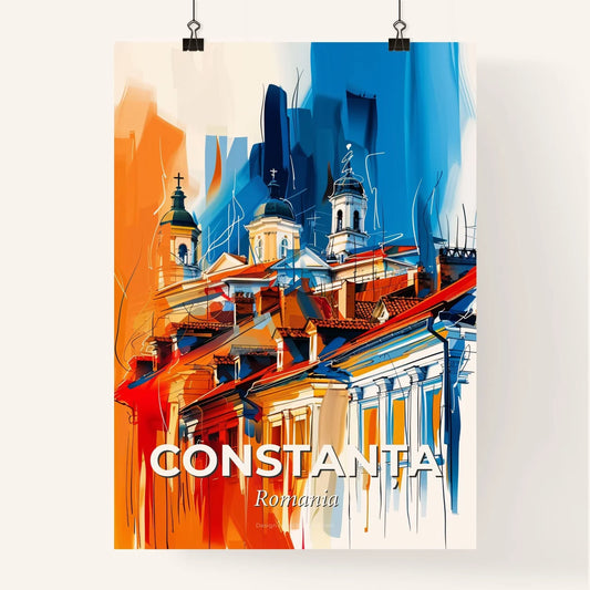 Vibrant Constanța, Romania Poster