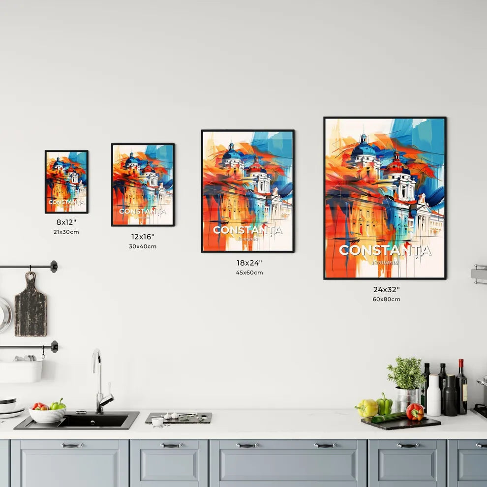 Vibrant Constanța, Romania Kitchen Art